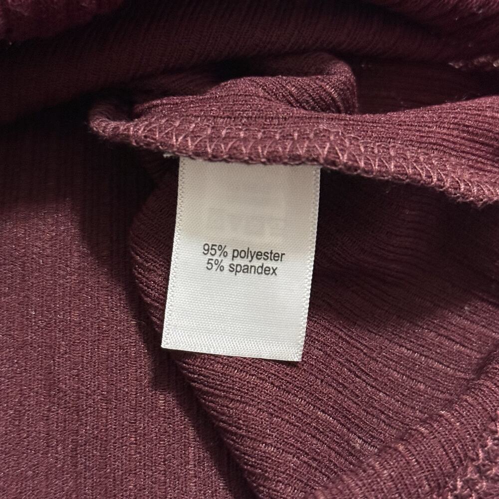 Maurices Colorblock Ribbed Raglan Tee Size XL - Picture 6 of 8